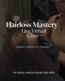 Hair Loss Mastery Live Virtual Class